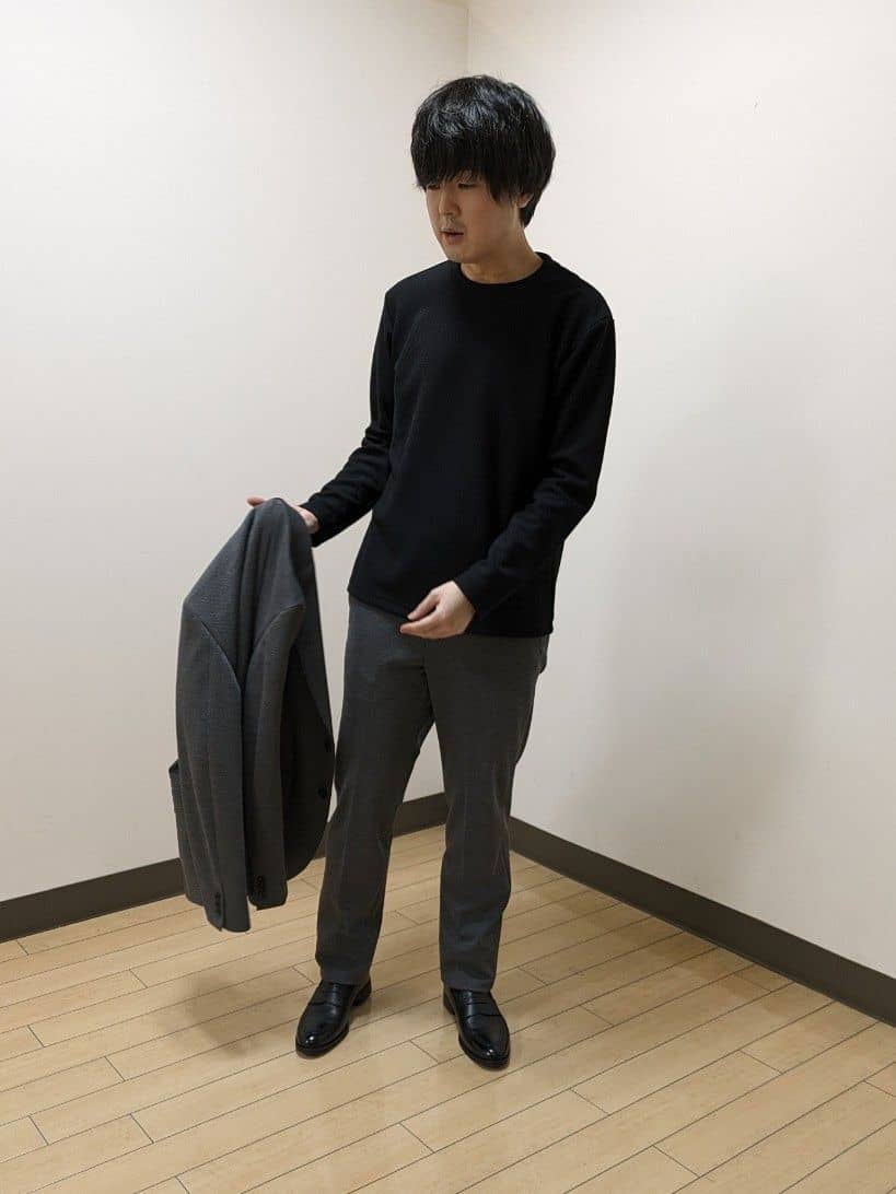 あきやまさんの「TAKEO KIKUCHI｜コインローファー」を使ったコーディネート