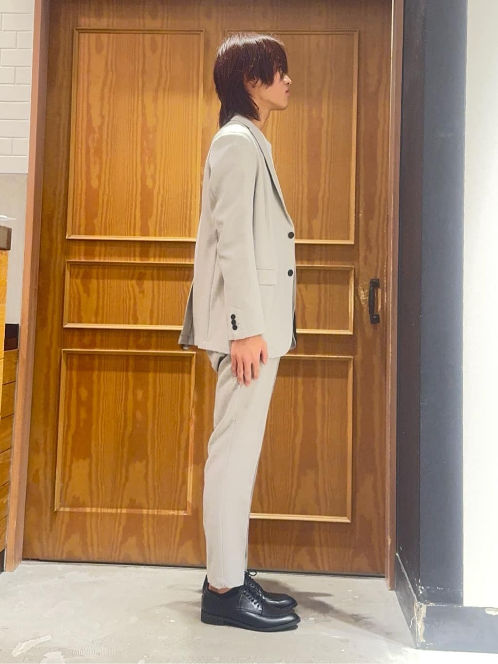 こーたさんの「THE SHOP TK｜【ご好評につき再入荷！！】L字クラッチバッグ 冠婚葬祭/ビジネス/セレモニー/パーティー」を使ったコーディネート