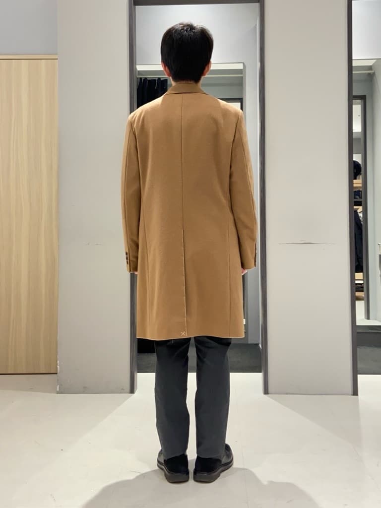 わいずみさんの「TAKEO KIKUCHI｜ウールカシミヤブレンド チェスターコート」を使ったコーディネート