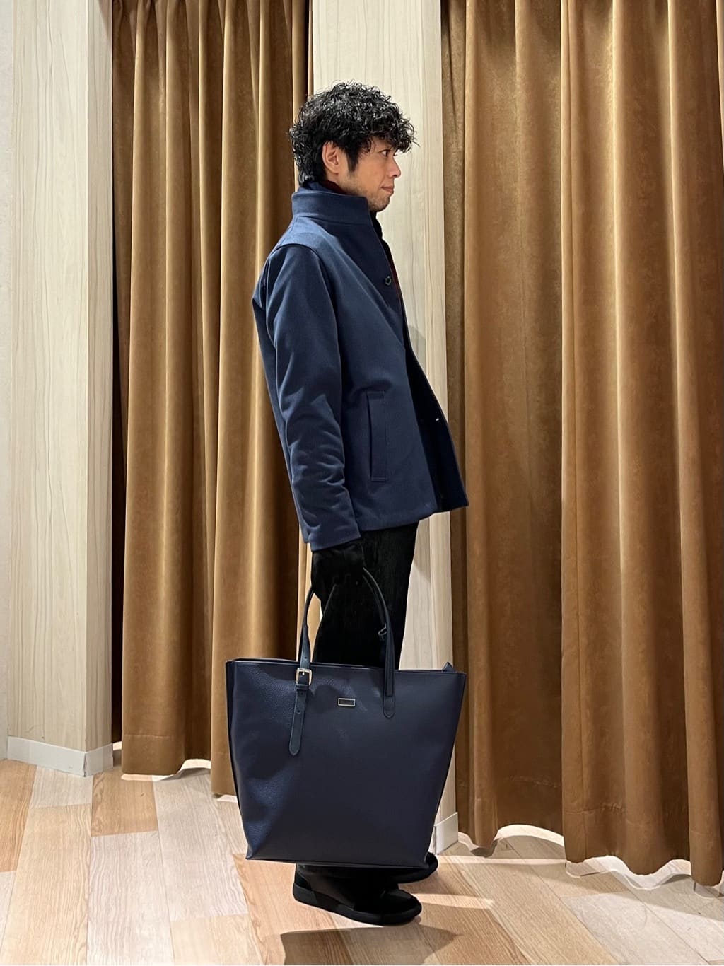 URAさんの「TAKEO KIKUCHI｜【DOWN FABRIC】ダウンファブリック スタンドカラーブルゾン」を使ったコーディネート