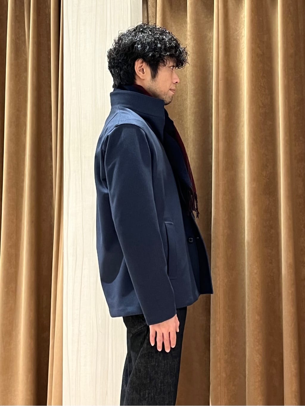 URAさんの「TAKEO KIKUCHI｜【DOWN FABRIC】ダウンファブリック スタンドカラーブルゾン」を使ったコーディネート