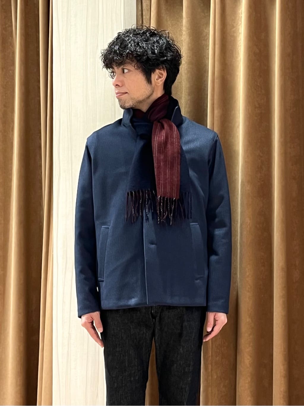 URAさんの「TAKEO KIKUCHI｜【DOWN FABRIC】ダウンファブリック スタンドカラーブルゾン」を使ったコーディネート