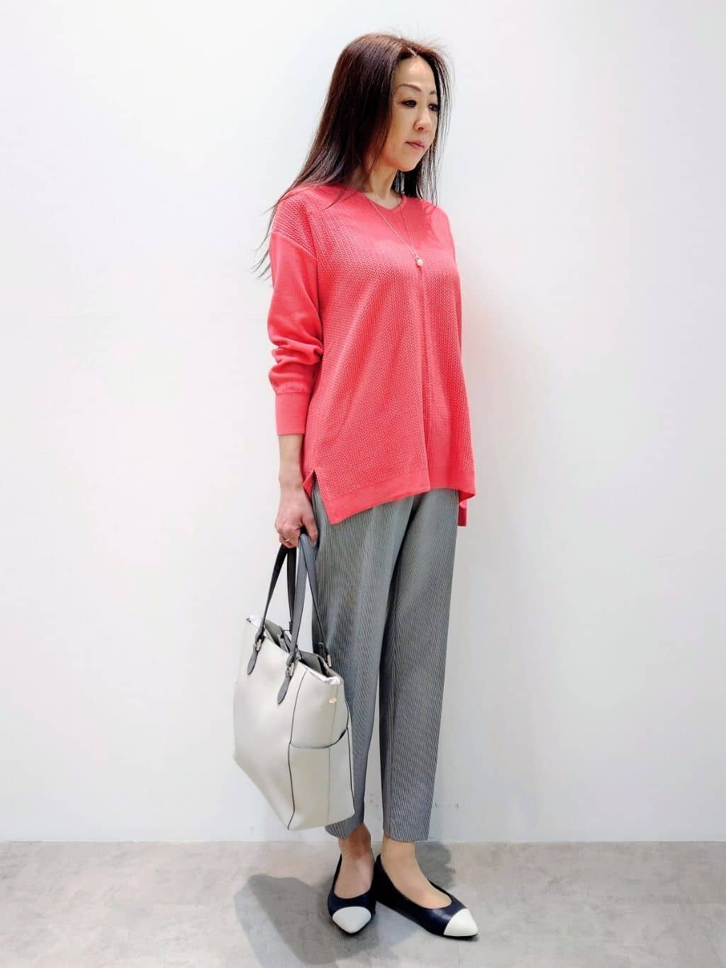 yoshiさんの「Reflect｜◆【手洗い可／撥水】ライティミドル丈コート」を使ったコーディネート