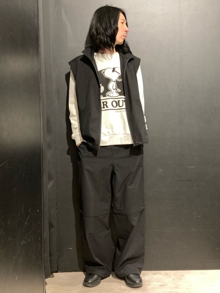 538961276さんの「THE SHOP TK｜◆デタッチャブルスタンドブルゾン＆ベスト　セットアップ可/2WAY」を使ったコーディネート