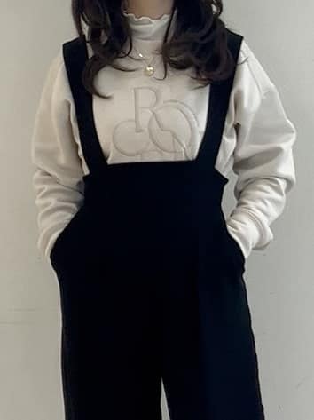 saito.さんの「grove｜◆サークルロゴ刺繍ダンボールスエット」を使ったコーディネート