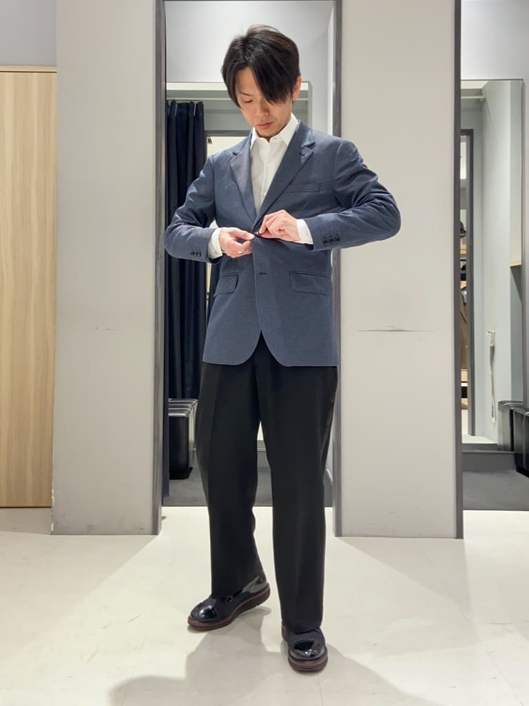 わいずみさんの「TAKEO KIKUCHI｜【Made in JAPAN】市松紋 ドレスシャツ」を使ったコーディネート