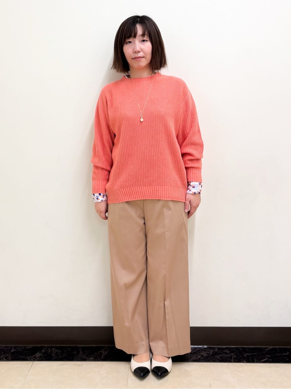 ミヨさんの「Reflect｜◆【夏SALE】リラクシーホールガーメント（R）ニット」を使ったコーディネート