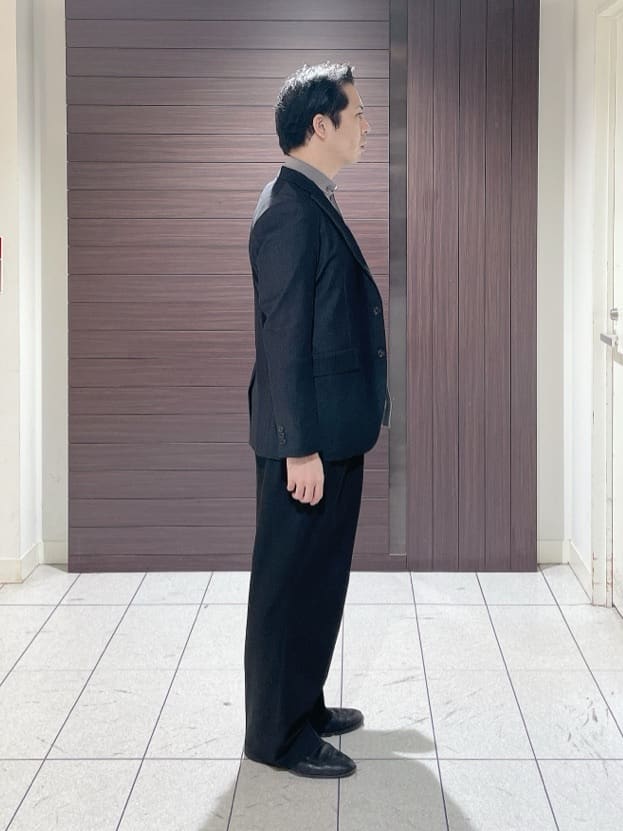 ToyoPさんの「TAKEO KIKUCHI｜【360&deg;ストレッチ／セットアップ対応】None Of Stress ジャケット」を使ったコーディネート