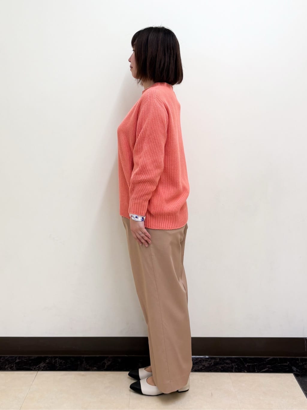 ミヨさんの「Reflect｜◆【夏SALE】リラクシーホールガーメント（R）ニット」を使ったコーディネート