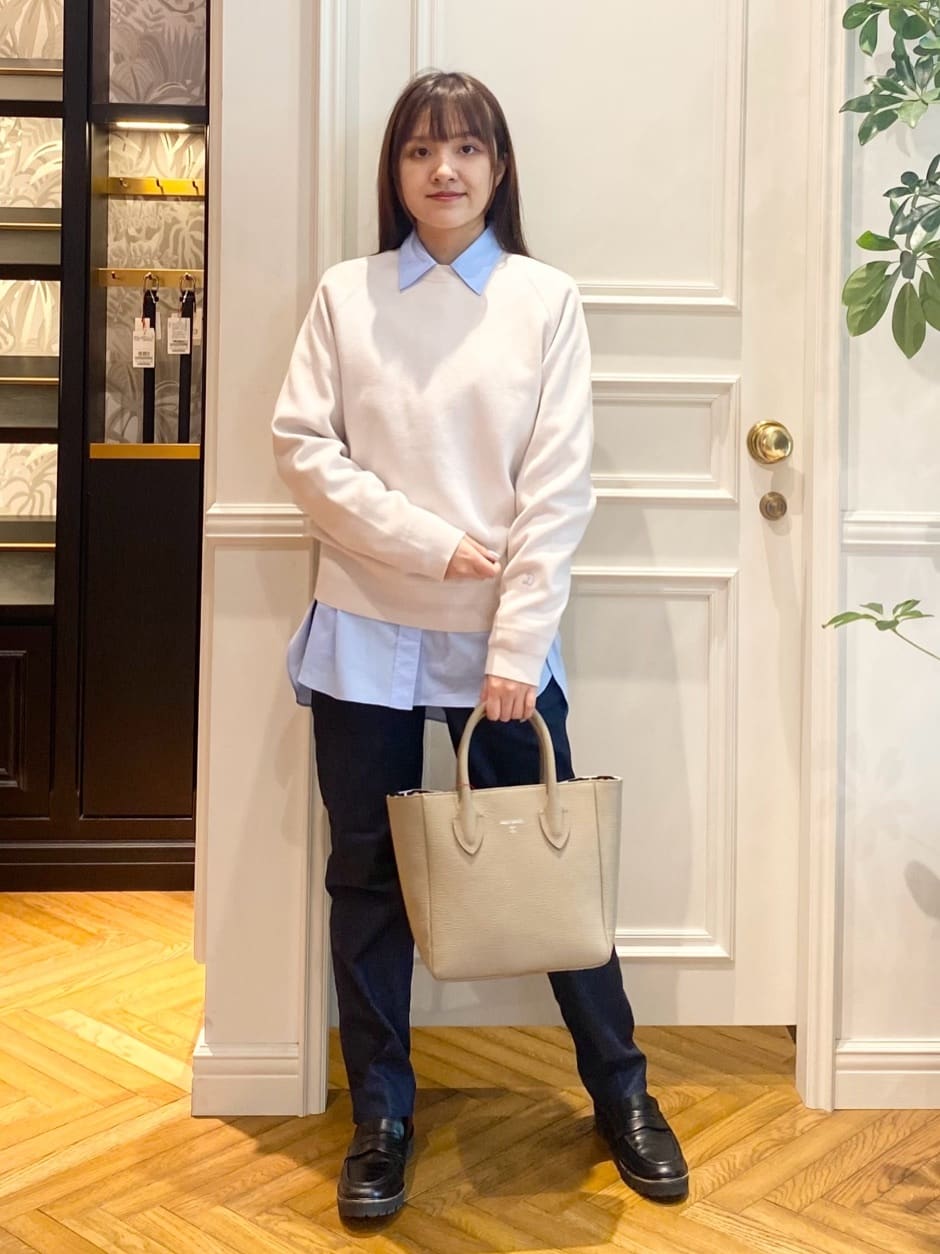 c.wさんの「DRESSTERIOR｜◆ウォッシャブル コットンカシミヤ混ニット」を使ったコーディネート