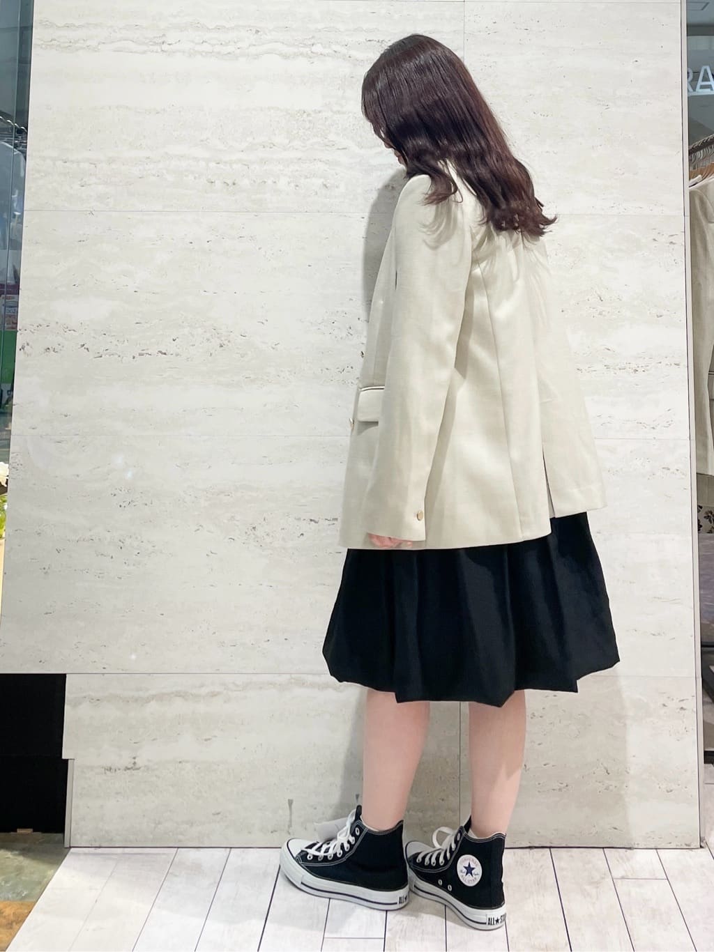 かほさんの「OPAQUE.CLIP｜CONVERSE キャンバス オールスター HI」を使ったコーディネート
