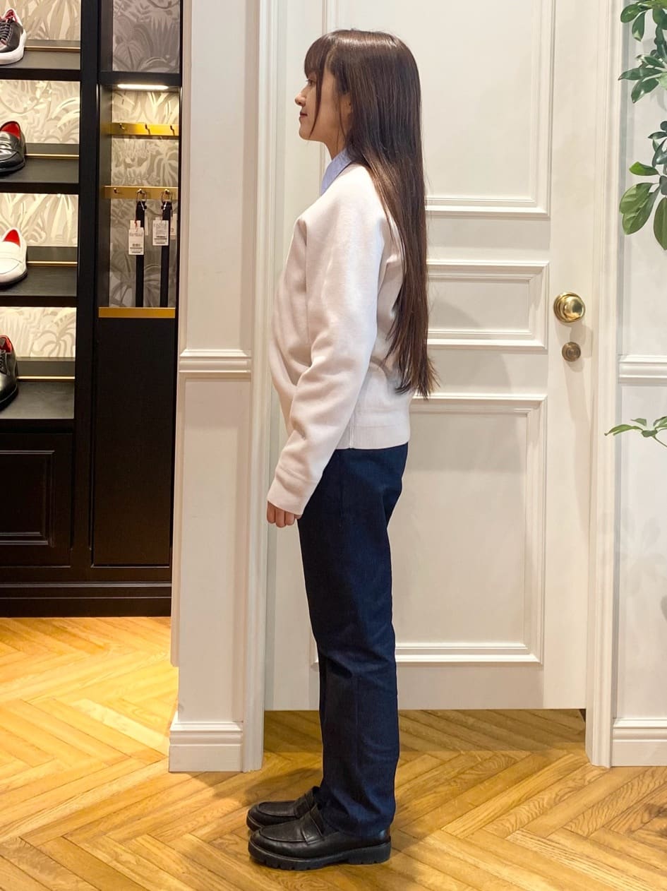 c.wさんの「DRESSTERIOR｜◆ウォッシャブル コットンカシミヤ混ニット」を使ったコーディネート