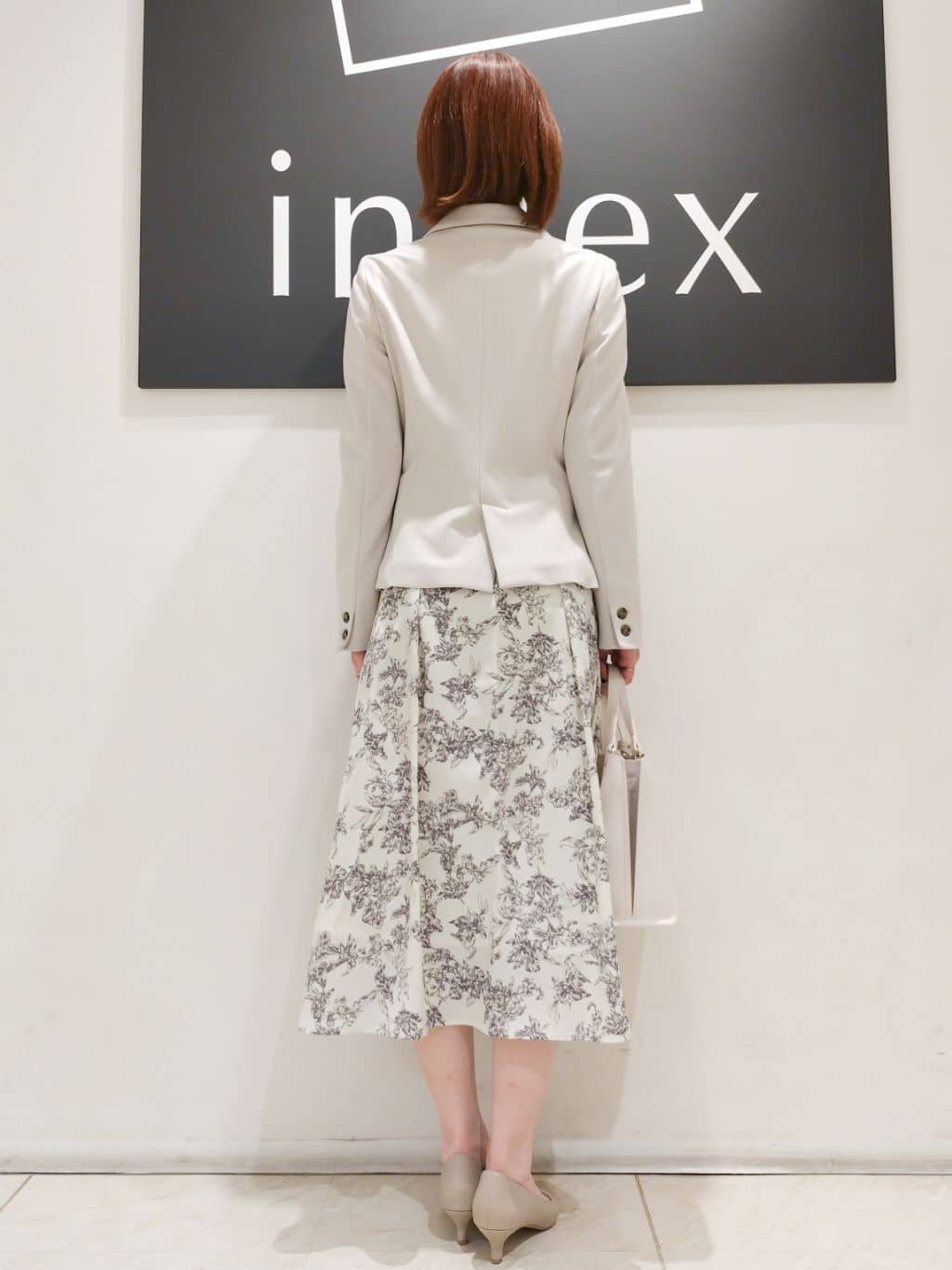 n.さんの「index｜《5色展開／XS-LLサイズ》ストレッチテーラードジャケット／セットアップ対応【イージーアイロン】」を使ったコーディネート