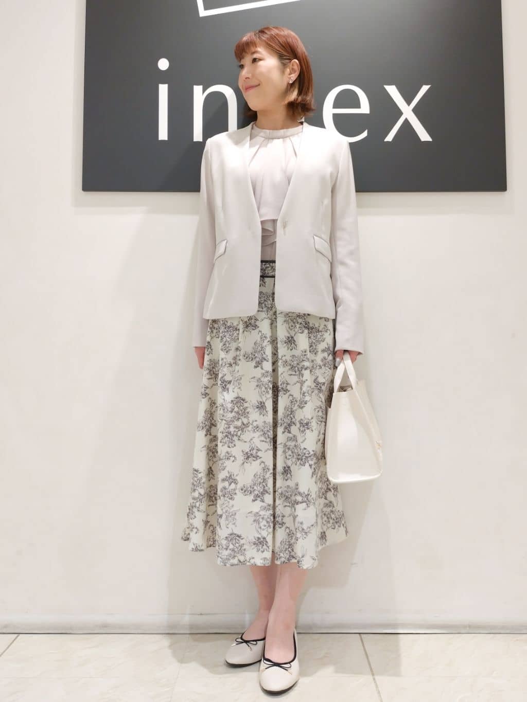 n.さんの「index｜◆Y字リングフェイクパールネックレス」を使ったコーディネート