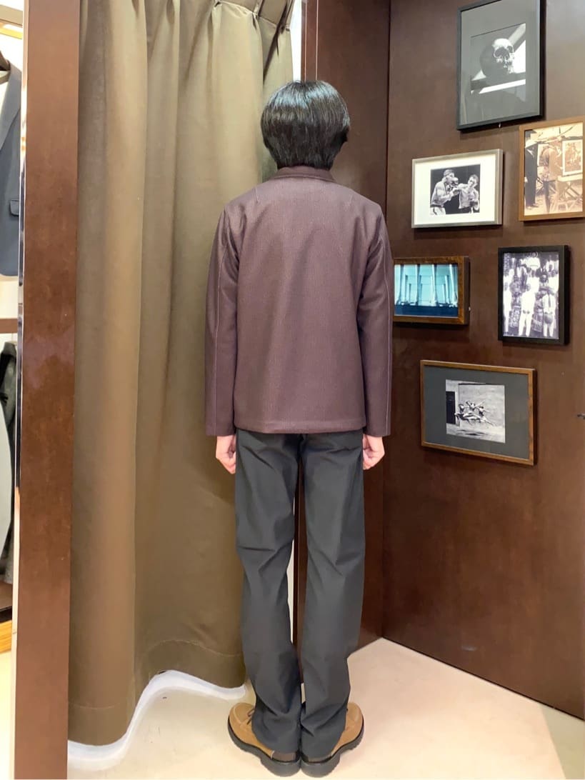 コバヤシさんの「TAKEO KIKUCHI｜【Made in JAPAN】播州織 ストレッチ パンツ」を使ったコーディネート