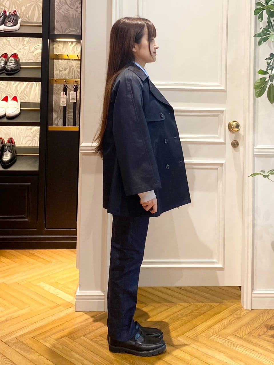 c.wさんの「DRESSTERIOR｜◆ウォッシャブル コットンカシミヤ混ニット」を使ったコーディネート