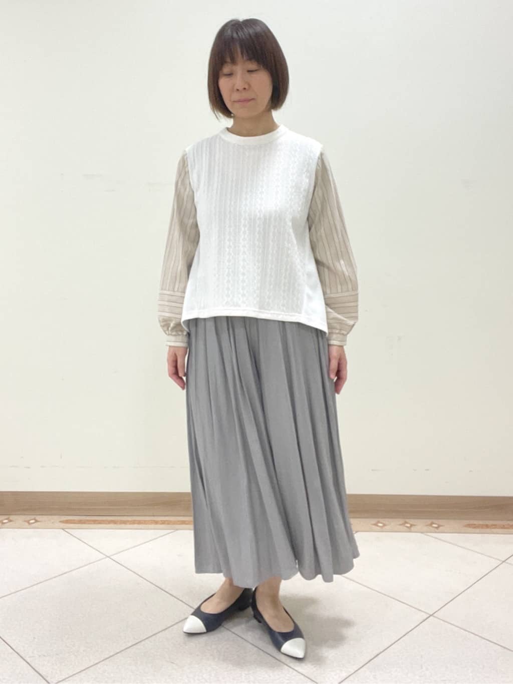 hanaさんの「Reflect｜◆【夏SALE／E‐QUALITY／洗える】ロング丈ライティカジュアルコート」を使ったコーディネート