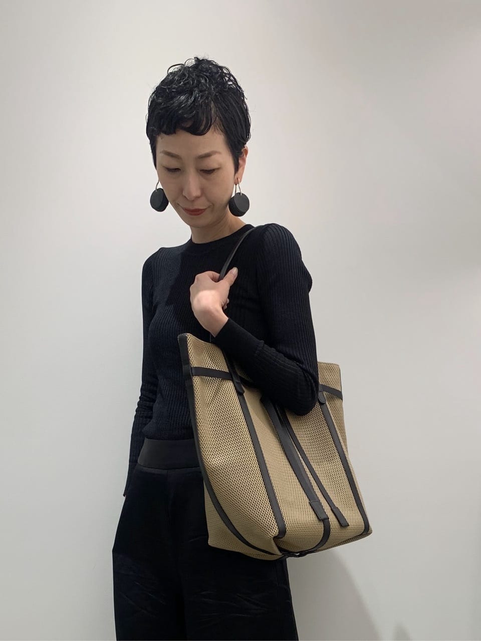 Kさんの「HIROKO HAYASHI｜PANIER（パニエ） トートバッグL」を使ったコーディネート