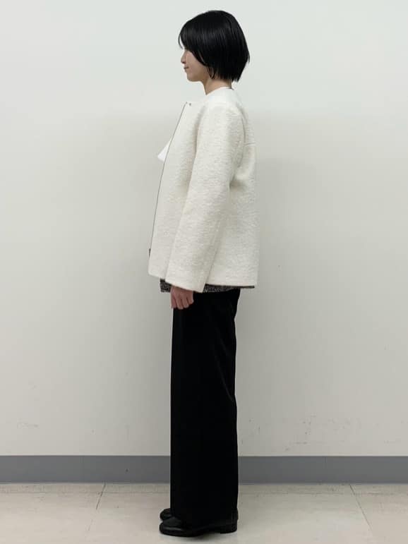 hikaruさんの「INDIVI｜【洗える／UVケア／スーツ】ストレッチワイドパンツ」を使ったコーディネート