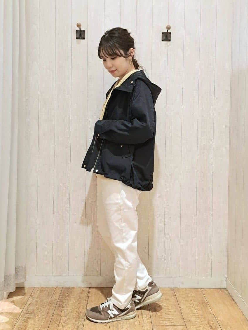 SAKIさんの「SHOO･LA･RUE｜◆【洗える/SS-3L/美脚シルエット】アクティブ派のデニム イージーテーパードパンツ」を使ったコーディネート