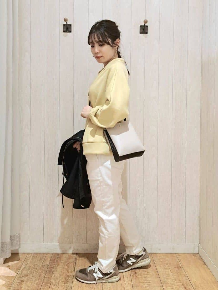 SAKIさんの「SHOO･LA･RUE｜◆【洗える/SS-3L/美脚シルエット】アクティブ派のデニム イージーテーパードパンツ」を使ったコーディネート