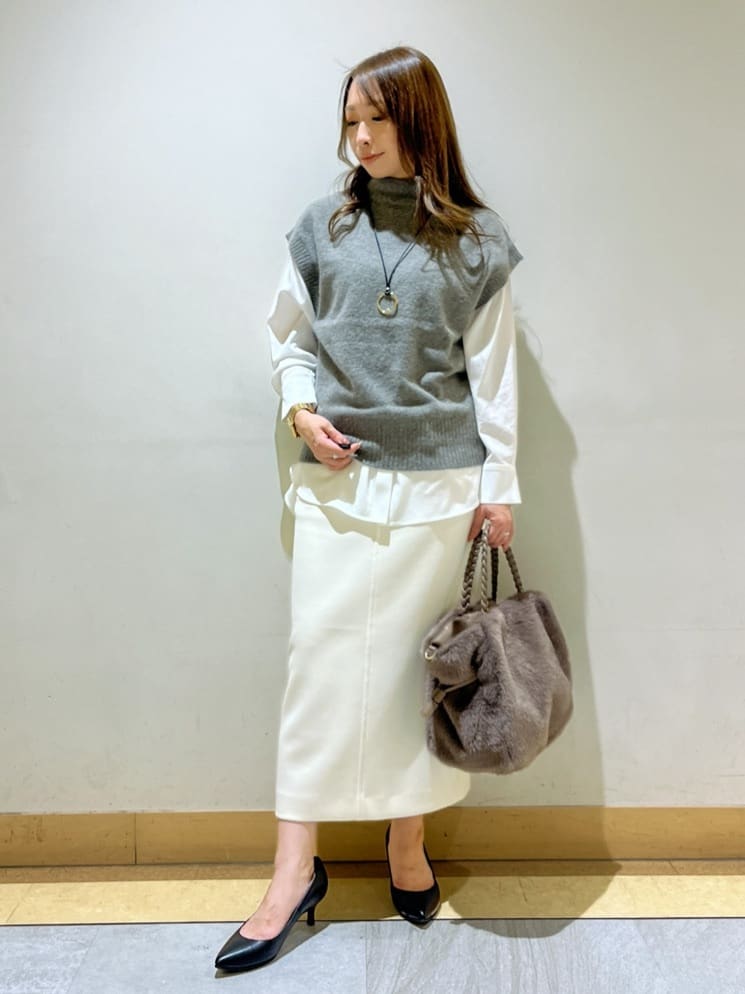 sattoさんの「UNTITLED｜【日本製・本革】Comfit Dresser Pumps（コンフィットドレッサーパンプス）」を使ったコーディネート