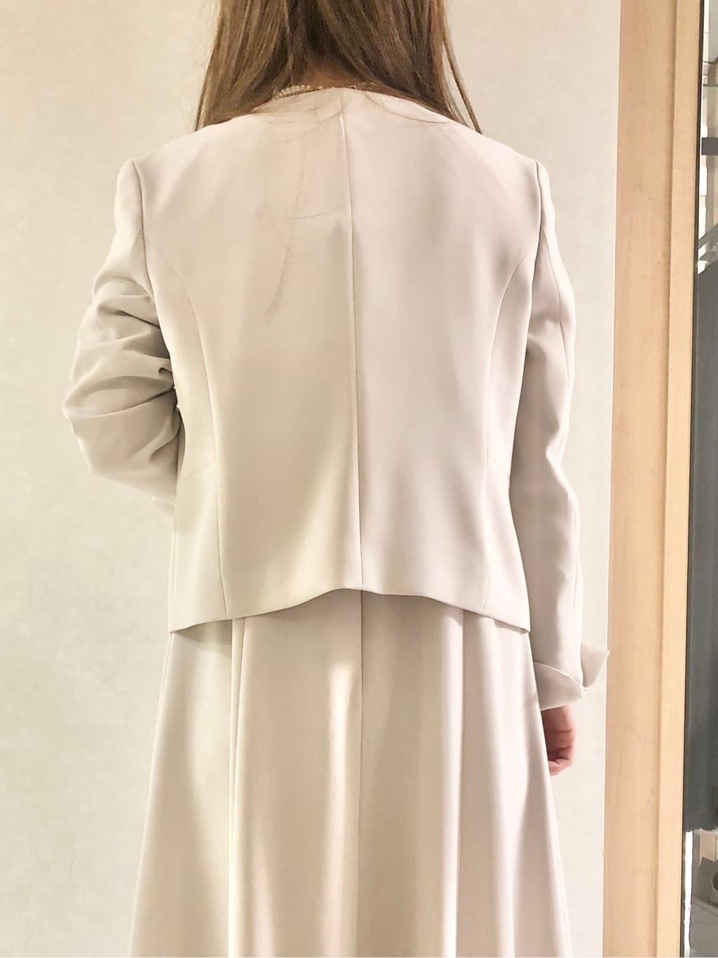 sayuさんの「UNTITLED｜◆【通勤スーツ】ノーカラージャケット」を使ったコーディネート