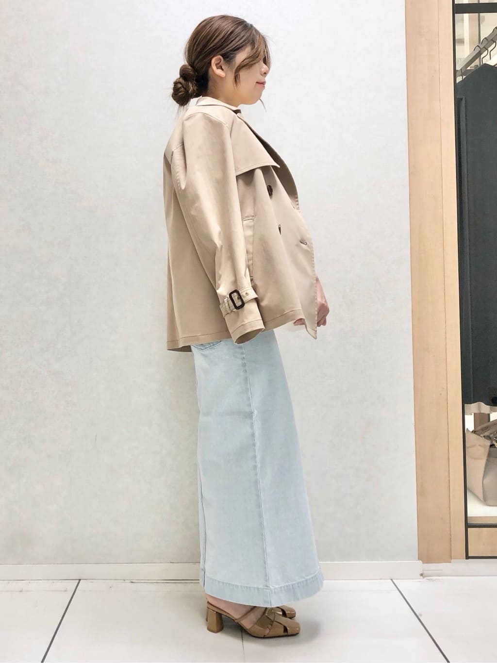 sayuさんの「UNTITLED｜◆セミタイトデニムスカート」を使ったコーディネート