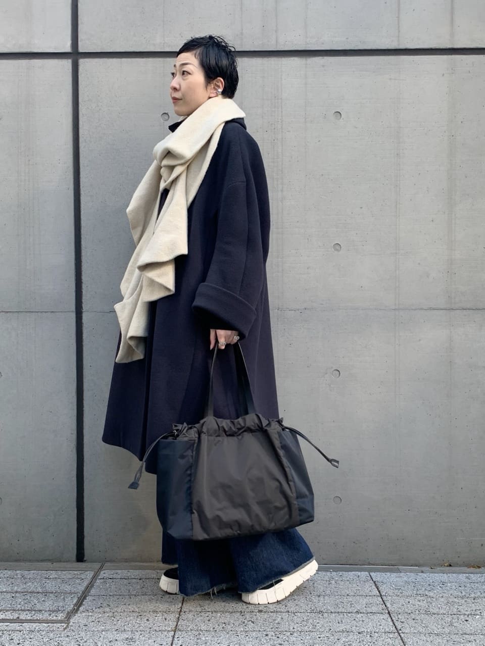 Kさんの「HIROKO HAYASHI｜LUINI（ルイーニ）トートバッグ」を使ったコーディネート