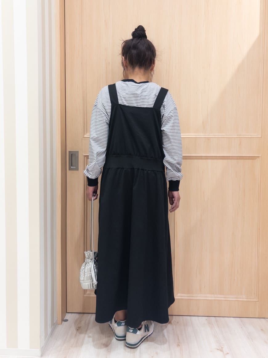 モランさんの「SHOO･LA･RUE｜◆プリーツ巾着ショルダーバッグ」を使ったコーディネート