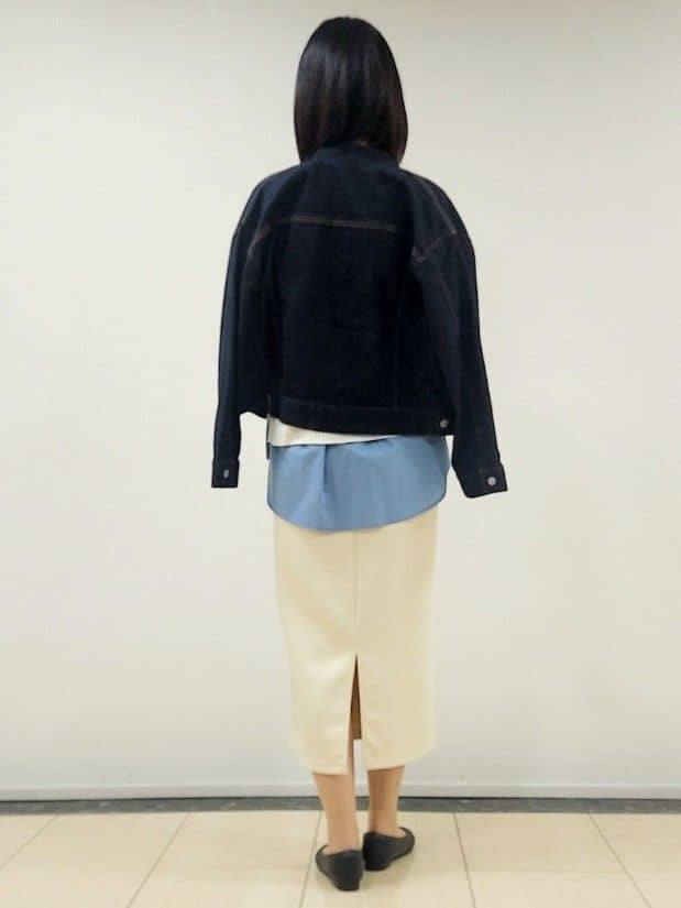 saiさんの「Reflect｜◆【夏SALE／E‐QUALITY／手洗い可】ケーブル編みニットベスト＋シャツセット」を使ったコーディネート