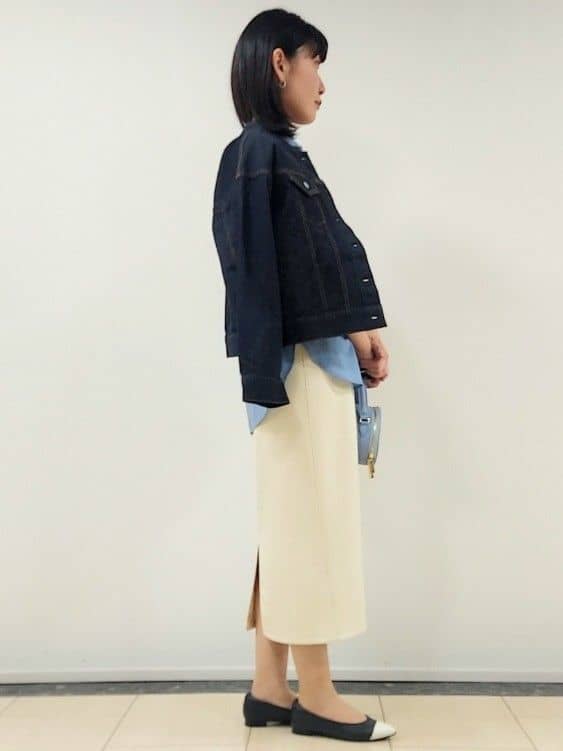 saiさんの「Reflect｜◆【夏SALE／E‐QUALITY／手洗い可】ケーブル編みニットベスト＋シャツセット」を使ったコーディネート