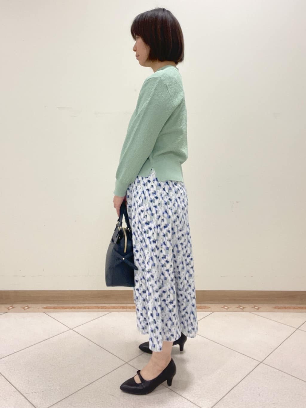 hanaさんの「Reflect｜◆プチハイネックジャカードニット」を使ったコーディネート