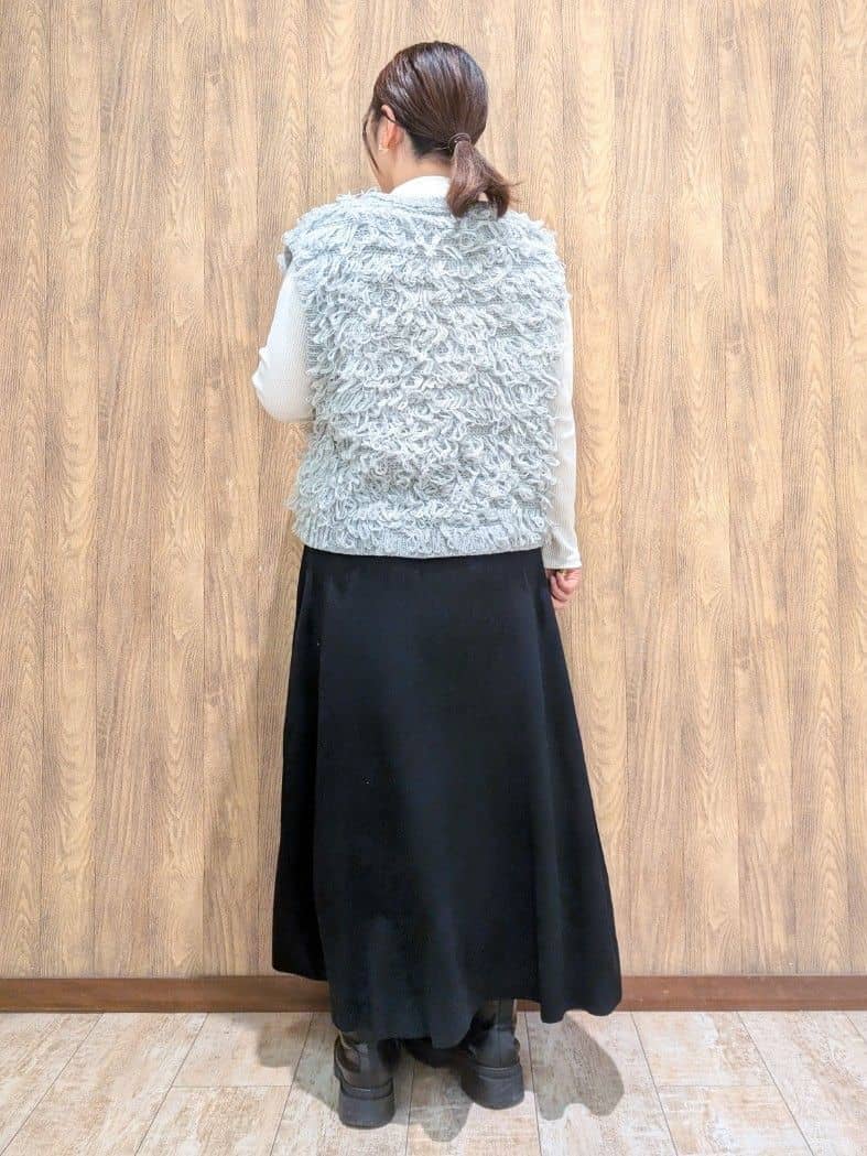ｍｉｓａｋｉさんの「SHOO･LA･RUE｜◆【S-LL】テレコリブハイネックトップス」を使ったコーディネート