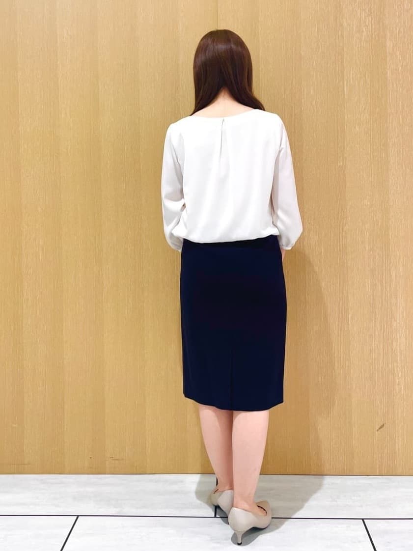 CHISATOさんの「UNTITLED｜◆【通勤スーツ】タイトスカート」を使ったコーディネート