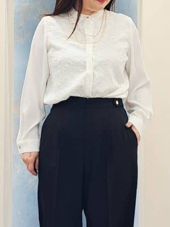 ふるさんの「grove｜【Lee&times;grove別注】STRAIGHT DENIM PANTS」を使ったコーディネート
