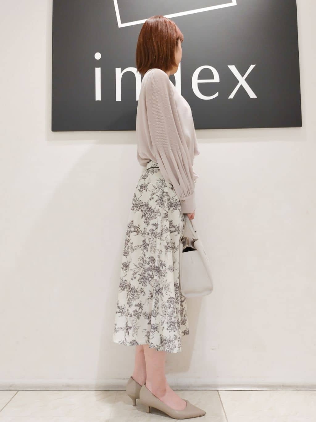 n.さんの「index｜◆【2WAY】フロントバースクエアデザインミドルバッグ」を使ったコーディネート