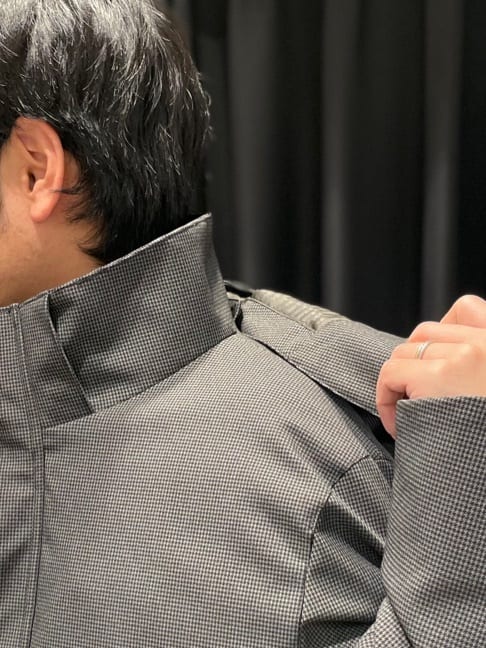 ritoさんの「TAKEO KIKUCHI｜【3WAY】ハウンズトゥース ダウンライナー コート」を使ったコーディネート