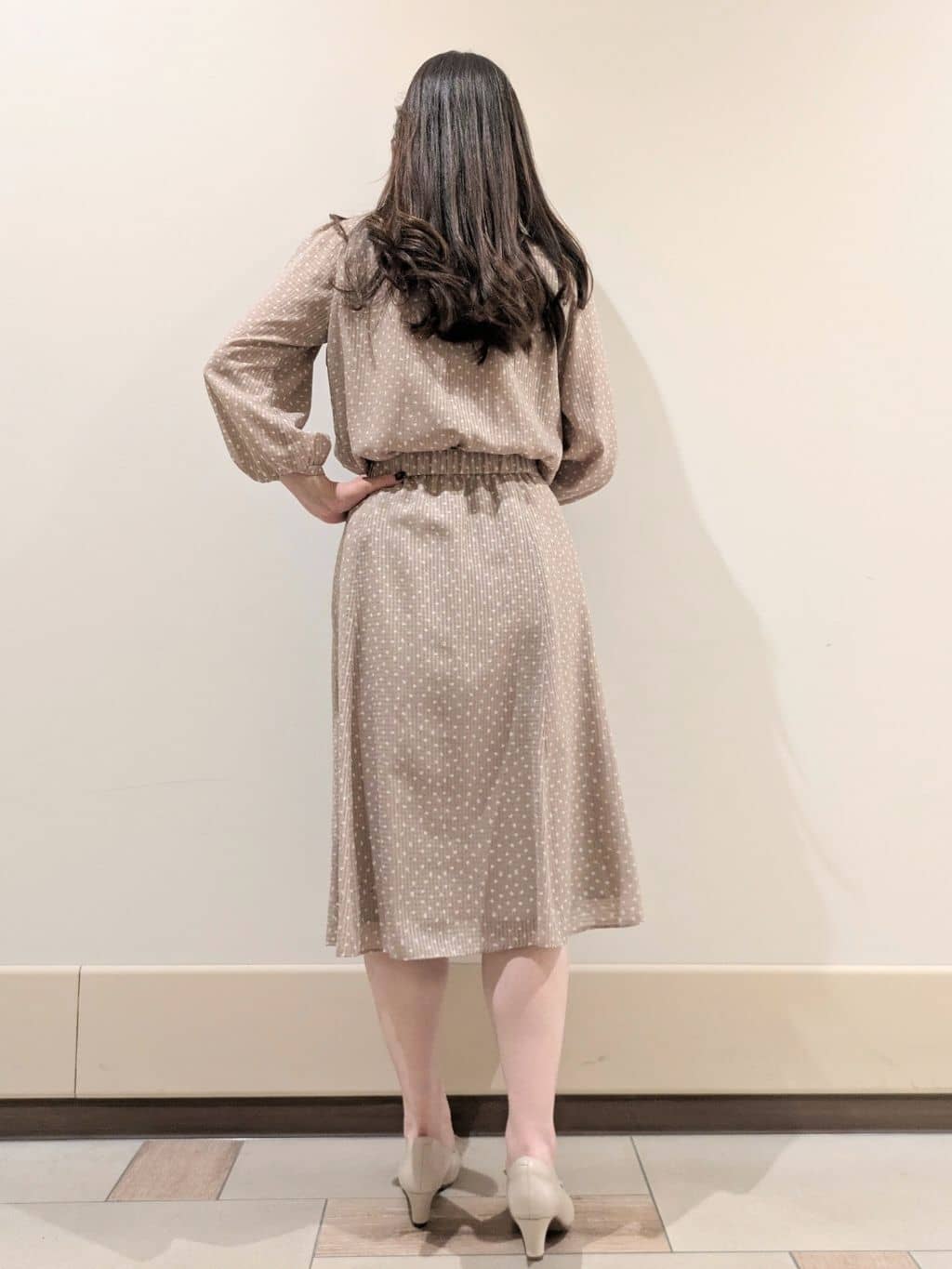 imamiさんの「Reflect｜◆【マシンウォッシュ可／セットアップ可能】コツキ柄プリントブラウス」を使ったコーディネート