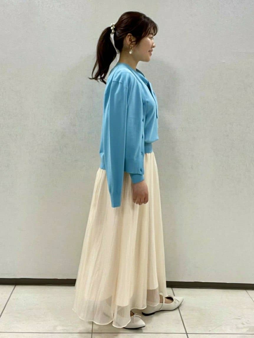 Mさんの「UNTITLED｜◆【アンサンブル可能】配色Vネックカーディガン」を使ったコーディネート