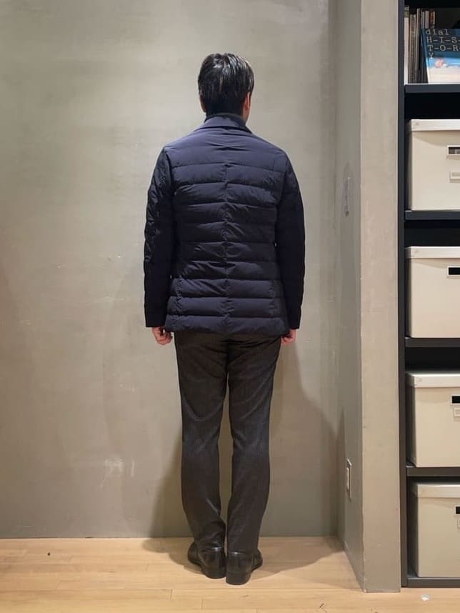 IMAIさんの「TAKEO KIKUCHI｜【ONOFF対応】TRダブルニット ストレッチパンツ」を使ったコーディネート