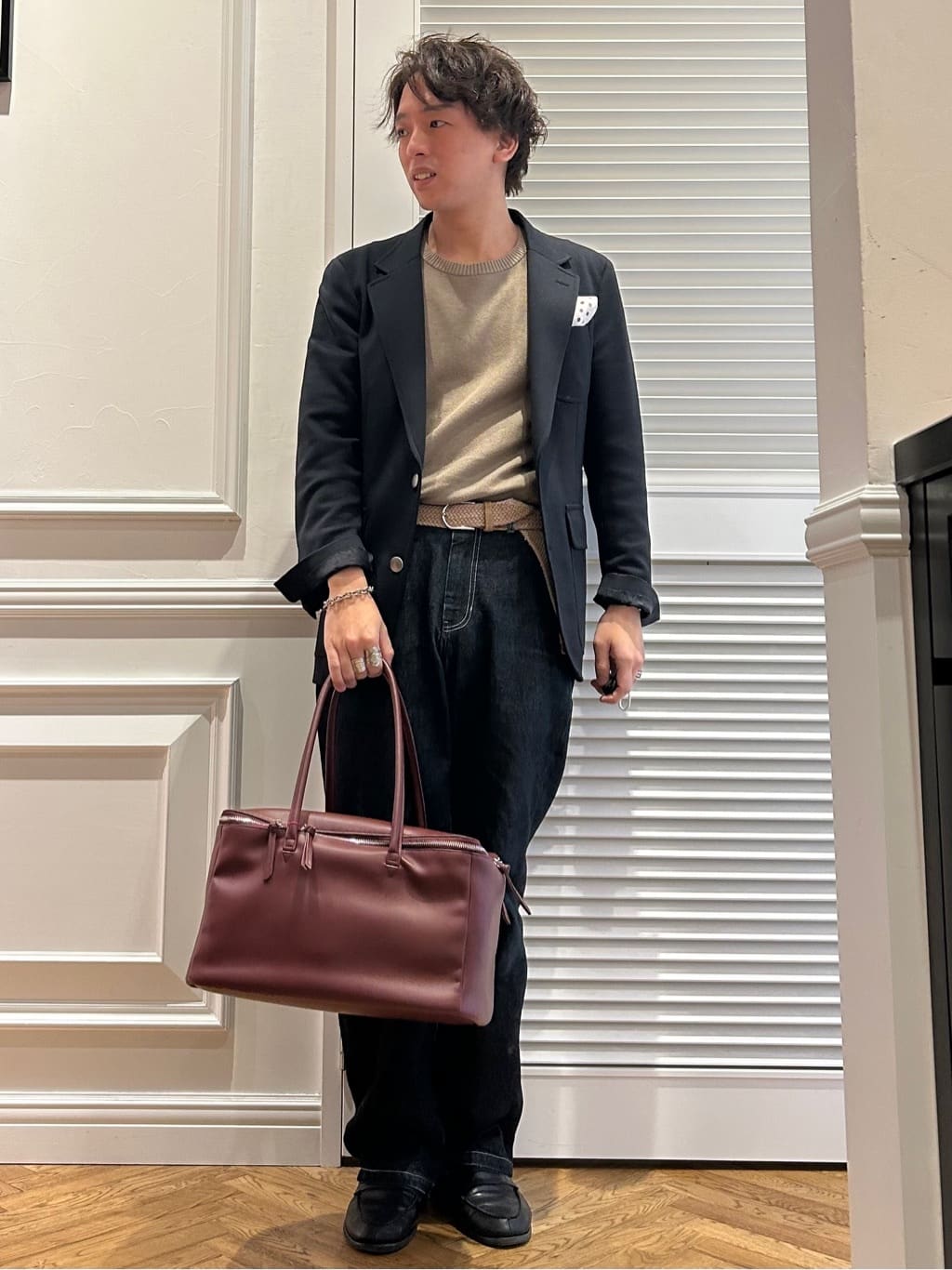 須田　慎二郎さんの「DRESSTERIOR｜【撥水加工/Safari5月号掲載】ローファー」を使ったコーディネート