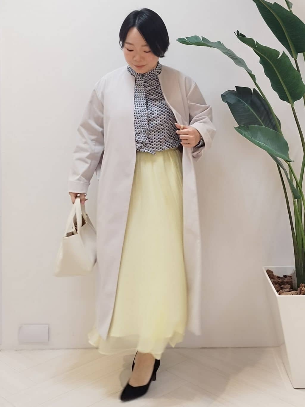 s u g iさんの「UNTITLED｜トリプルワントップペンダント」を使ったコーディネート