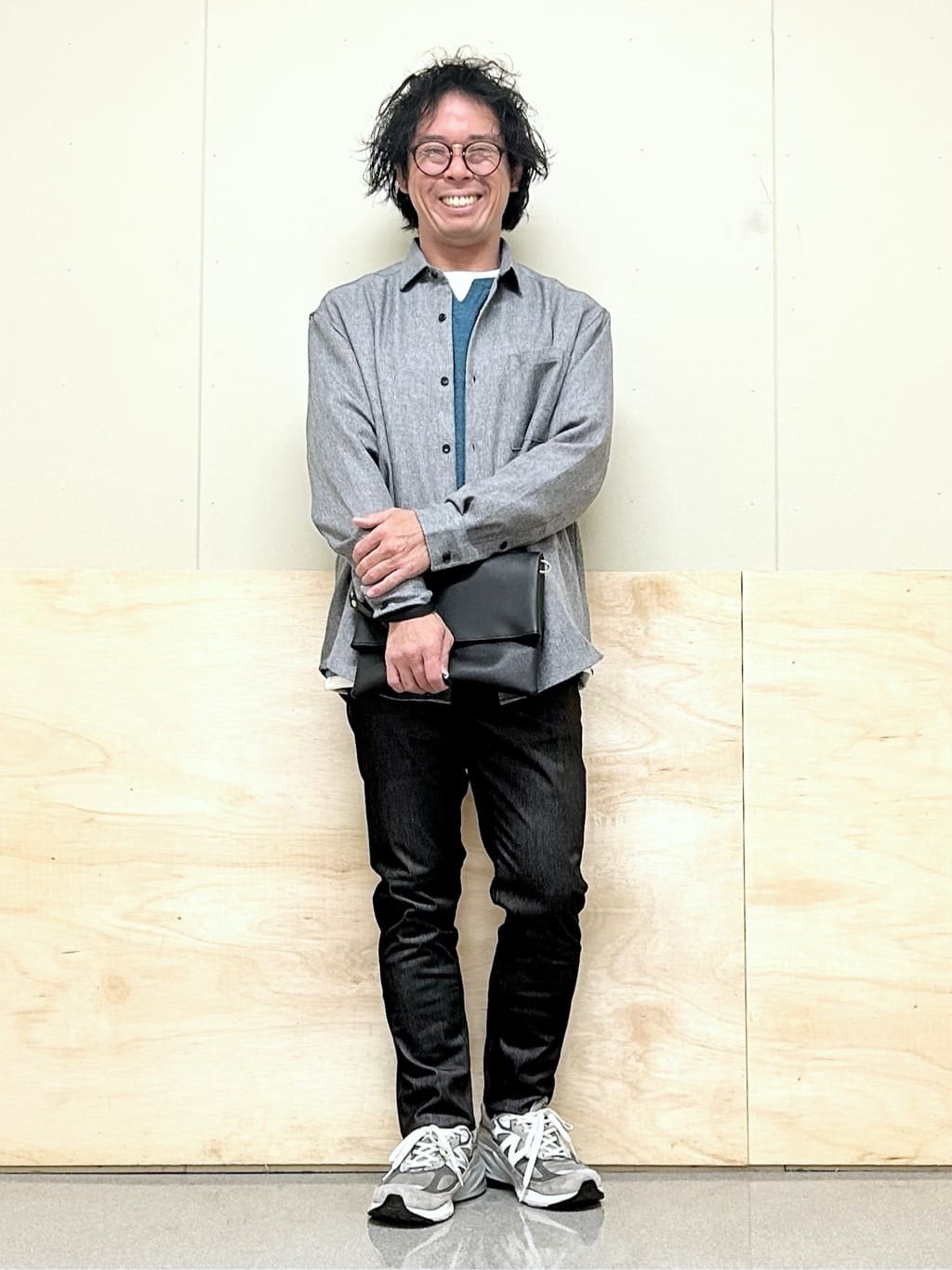 KENJI Iさんの「THE SHOP TK｜2WAYクラッチバッグ【冠婚葬祭/ビジネス/セレモニー/パーティー】」を使ったコーディネート