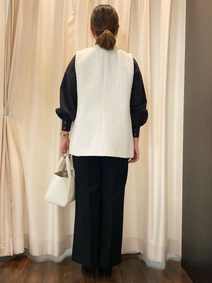 Ayaさんの「UNTITLED｜◆【通勤スーツ】ワイドパンツ」を使ったコーディネート