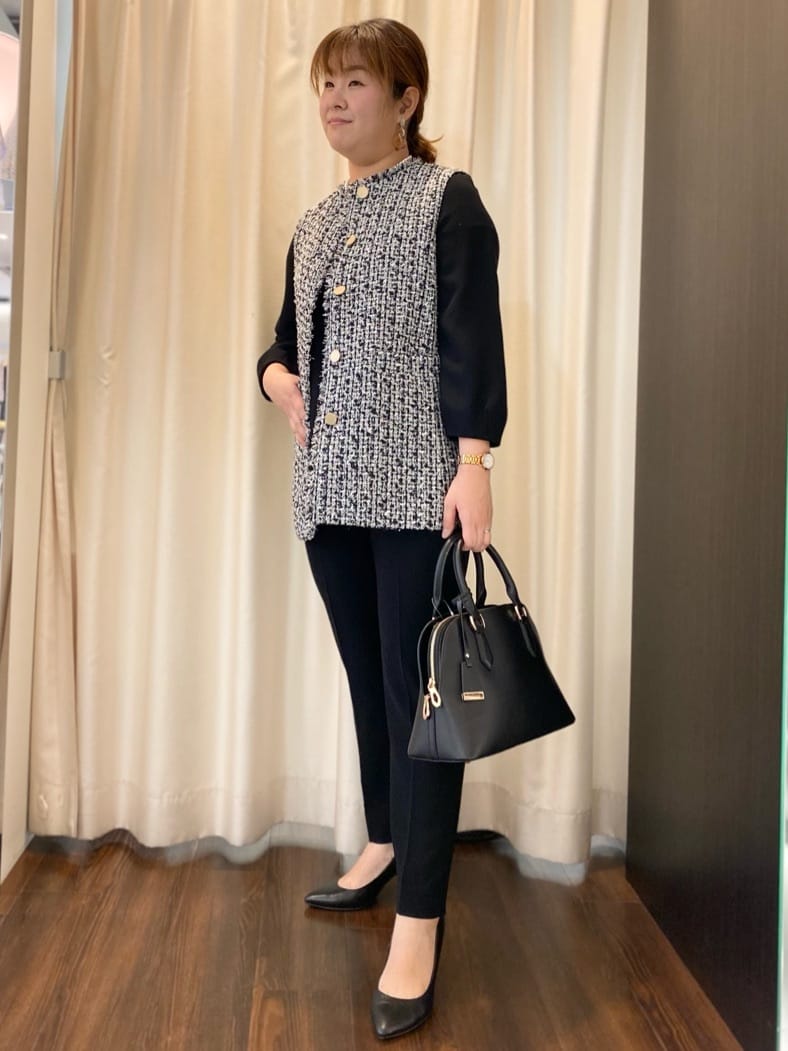 Ayaさんの「UNTITLED｜◆【セットアップ可能】ペプラムブラウス」を使ったコーディネート