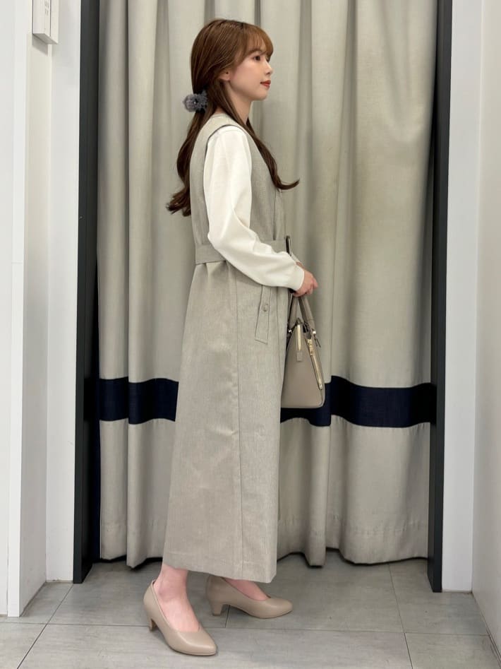 ainaさんの「grove｜【人間工学】つつまれフィットパンプス【入卒対応可】」を使ったコーディネート