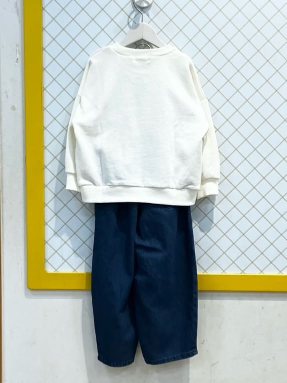 蒼さんの「SHOO･LA･RUE｜◆【100-120cm/洗える/兄妹リンク可】コーデの主役 アソートプリントスウェット」を使ったコーディネート