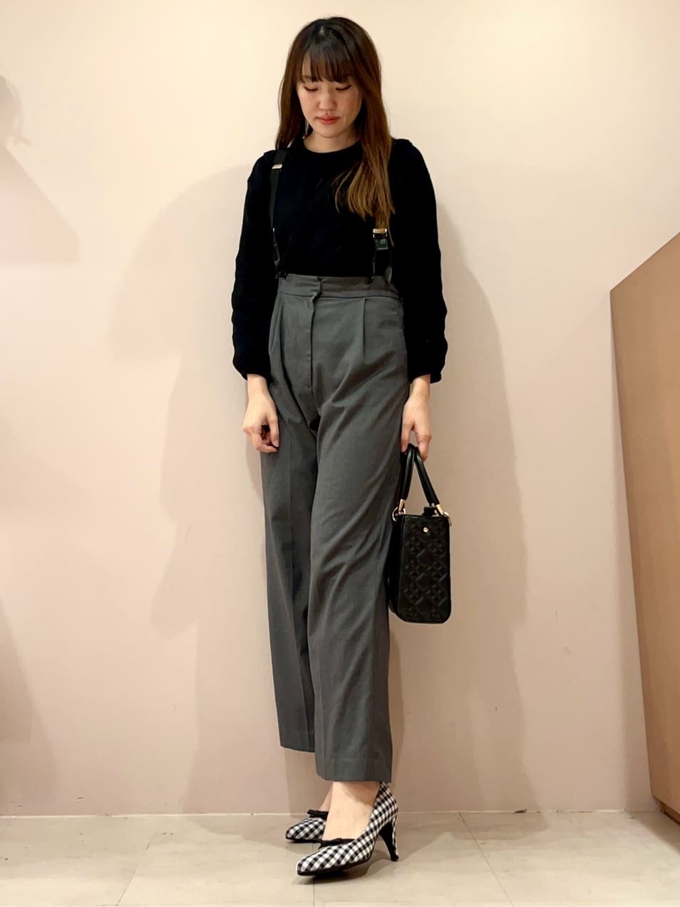 Oさんの「ESPERANZA｜リボンポインテッドパンプス」を使ったコーディネート