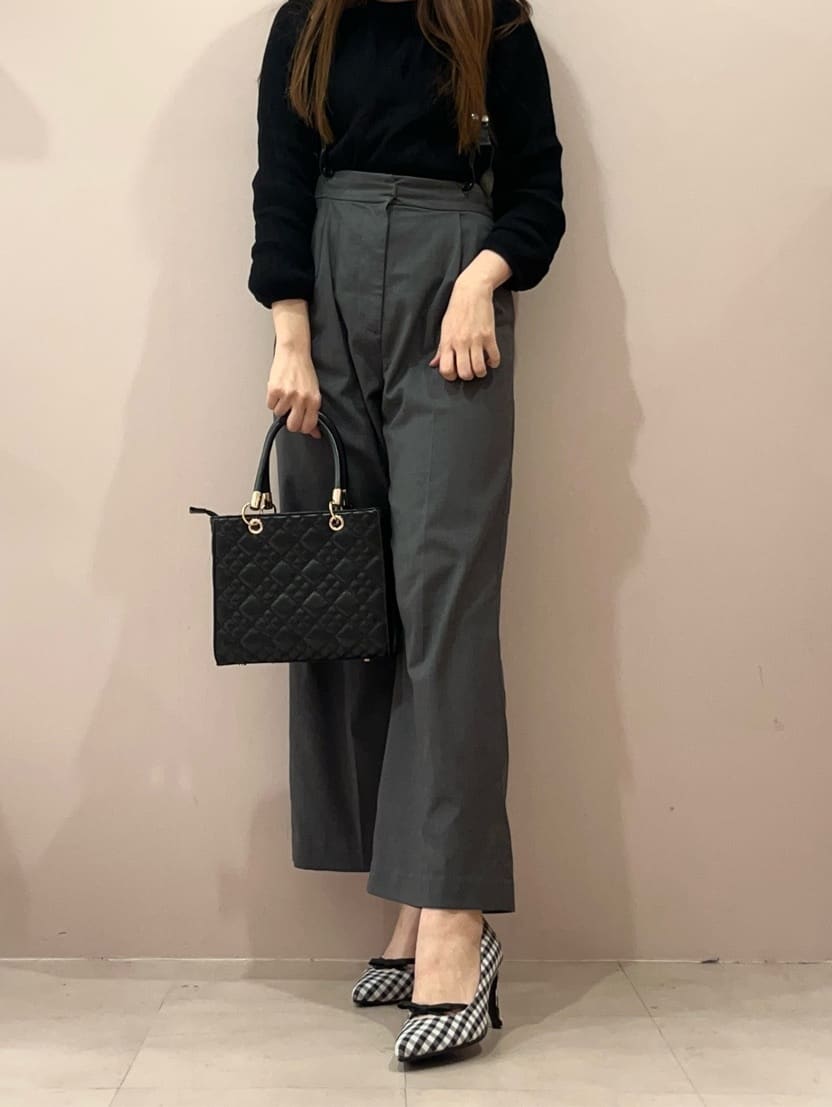 Oさんの「ESPERANZA｜リボンポインテッドパンプス」を使ったコーディネート